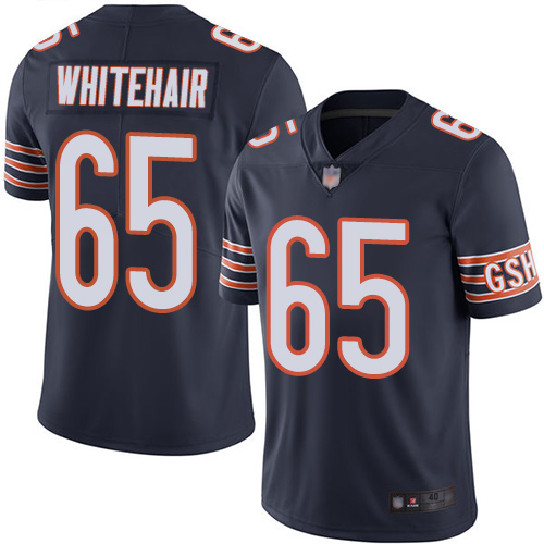 Chicago Bears Limited Navy Blue Men Cody Whitehair Home Jersey NFL Football #65 Vapor Untouchable->nfl t-shirts->Sports Accessory